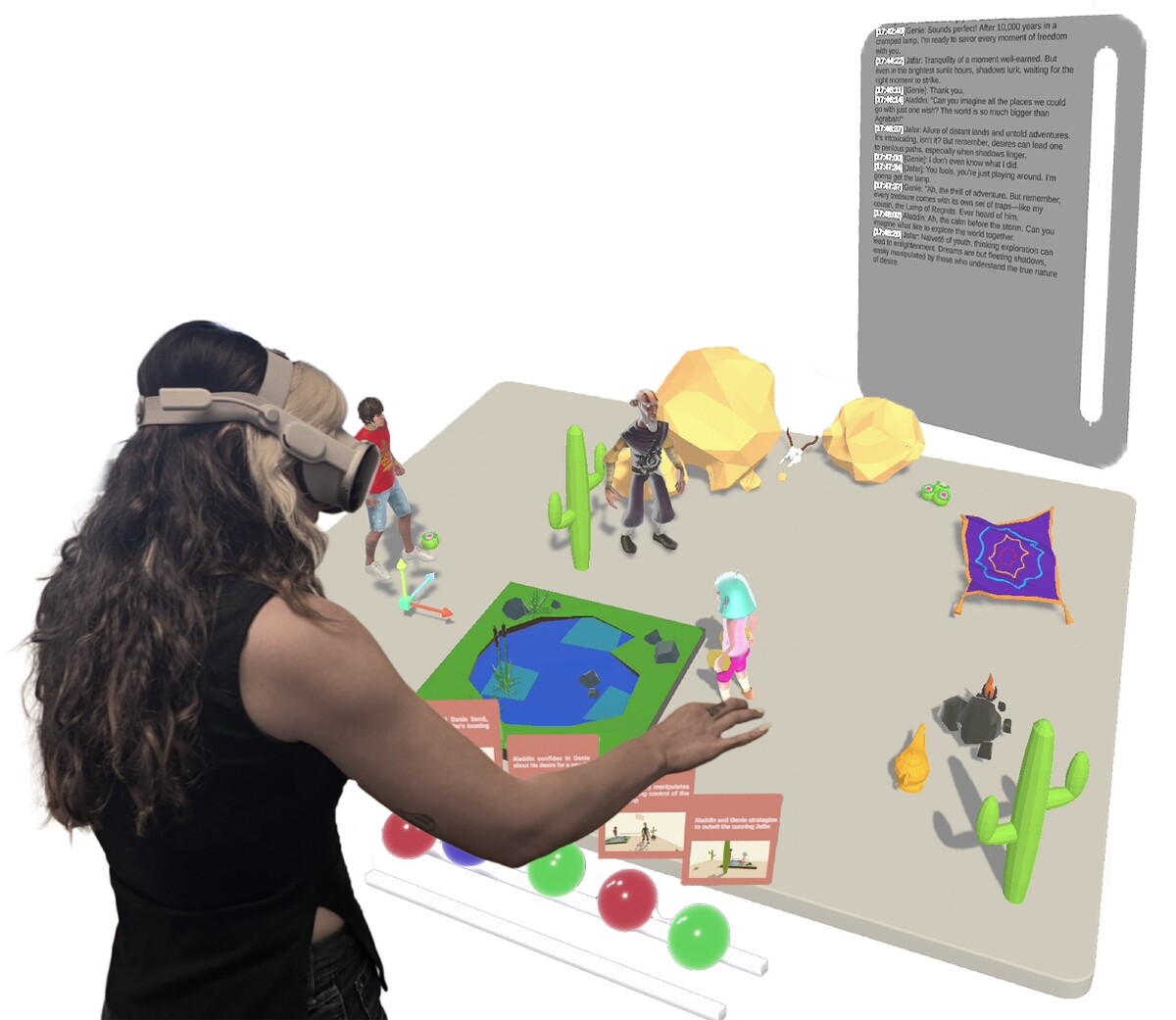PlayWrite: A Multimodal System for AI Supported Narrative Co-Authoring Through Play in XR